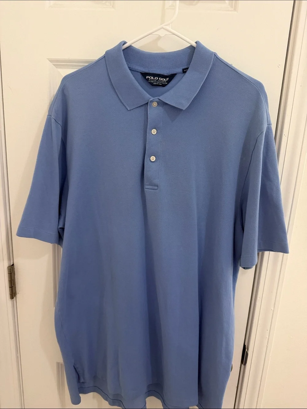 Polo by Ralph Lauren Light Blue Men's Polo Shirt .Size XL NWOT